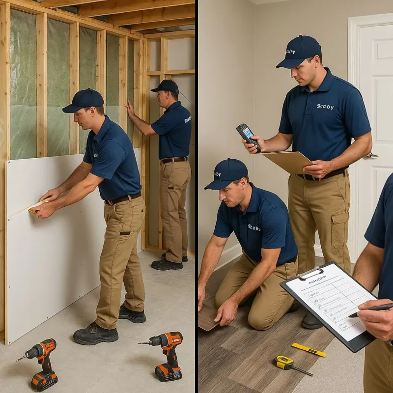 Repairs and Reconstruction process in Cedartown, GA