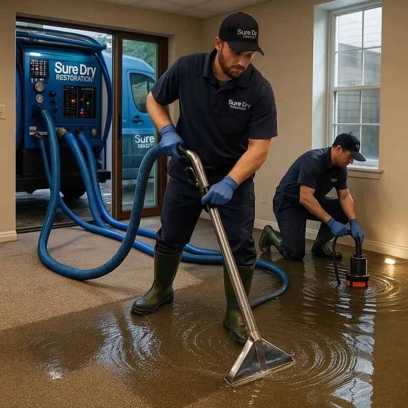 Water Extraction and Removal process in Cedartown, GA